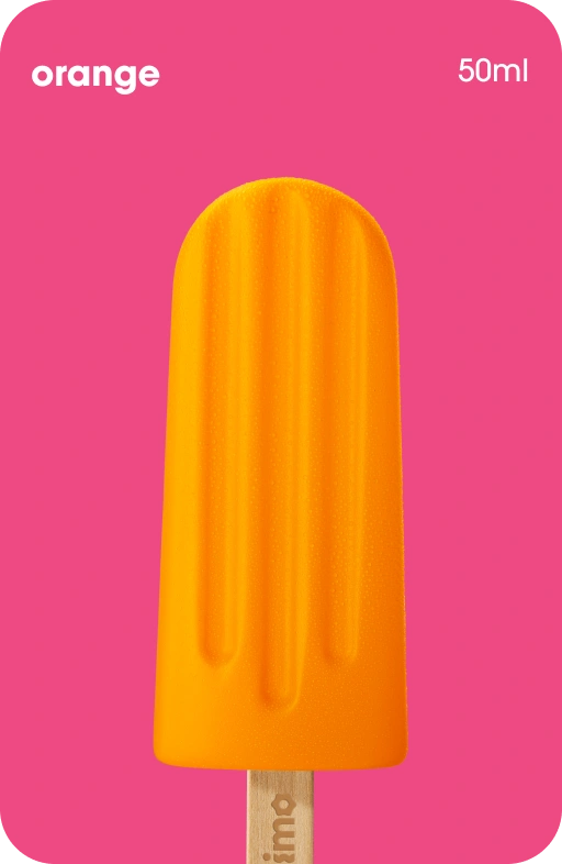 Orange Ice Pop